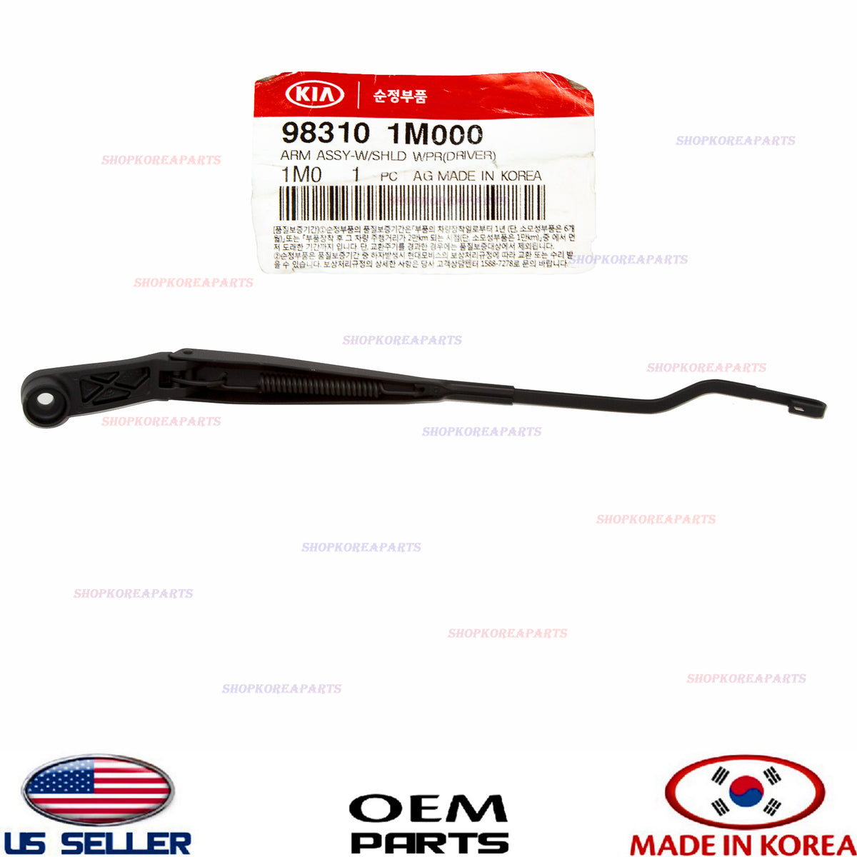GENUINE Wiper Arm Windshield LEFT Driver Side OEM KIA FORTE /FORTE KOUP 2010-13