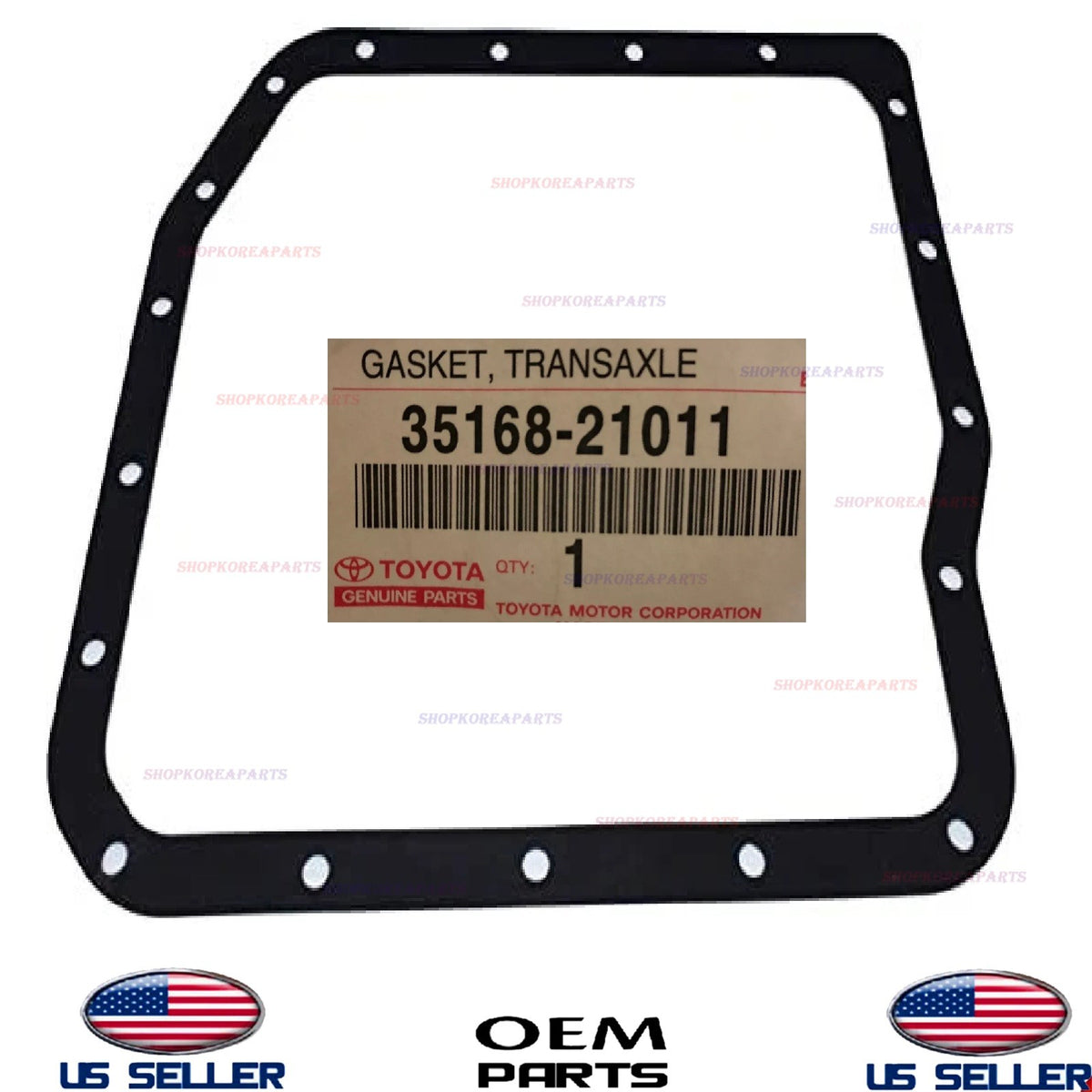 GENUINE Automatic Transaxle Oil Pan Gasket 2000-2015 Toyota Lexus 35168-21011