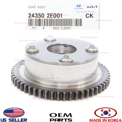 GENUINE INTAKE Camshaft Gear CVVT ⭐OEM⭐ HYUNDAI KIA 1.8L 2.0L *See compatibility