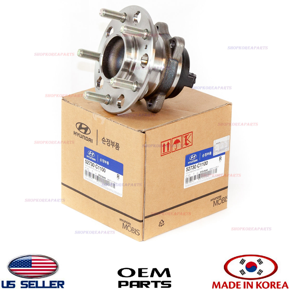 GENUINE OEM Rear Wheel Hub & Bearing 2WD Tucson Sportage Sonata Optima