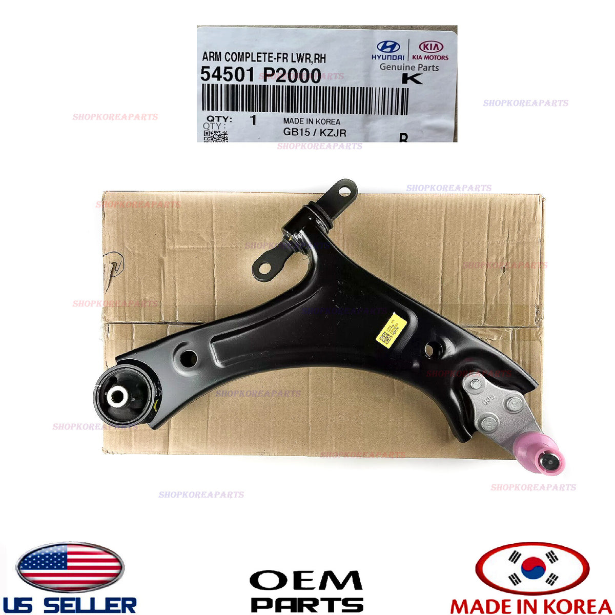 GENUINE Front Lower Control Arm RIGHT Passenger OEM 2021-2026 Santa Cruz Sorento