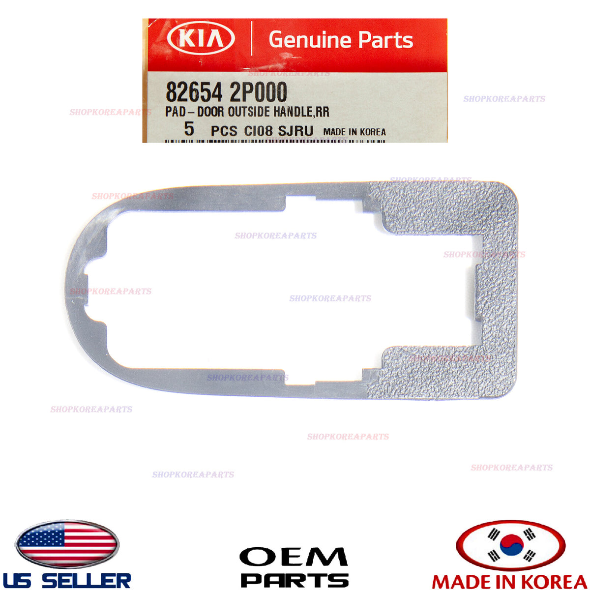 GENUINE Door Handle Cover Pad 1pcs ⭐OEM⭐ KIA SORENTO 2011-2015 826542P000