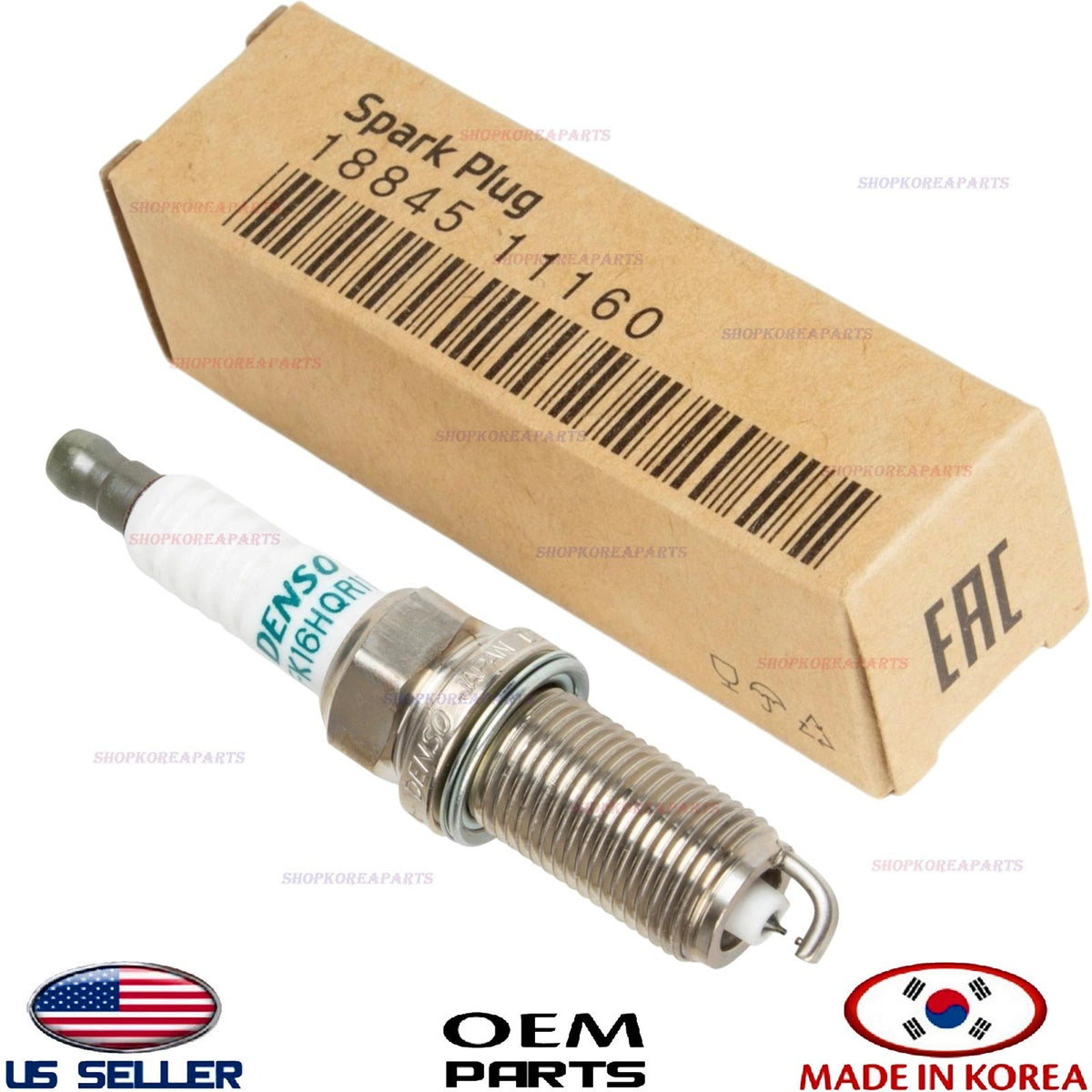 GENUINE OEM Spark Plug 1pcs 18845-11160 Hyundai Kia Various Models