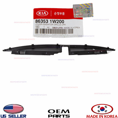 GENUINE Cover Radiator Grille Upper Sight Shield ⭐ OEM ⭐ Kia Rio 2012-2017