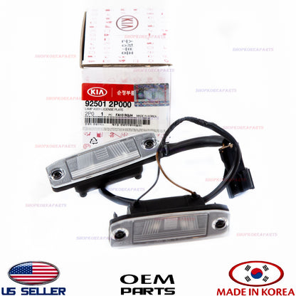 GENUINE Rear License Plate Lamp Light BOTH SIDES ⭐OEM⭐ Kia Sorento 2011-2013