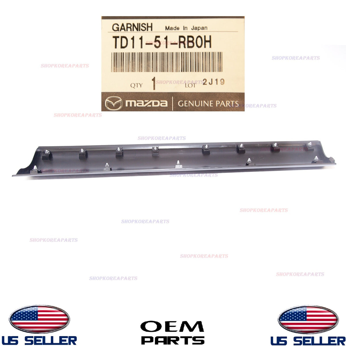GENUINE Front Door Lower Molding LEFT Driver Side ⭐OEM⭐ Mazda CX-9 2007-2015