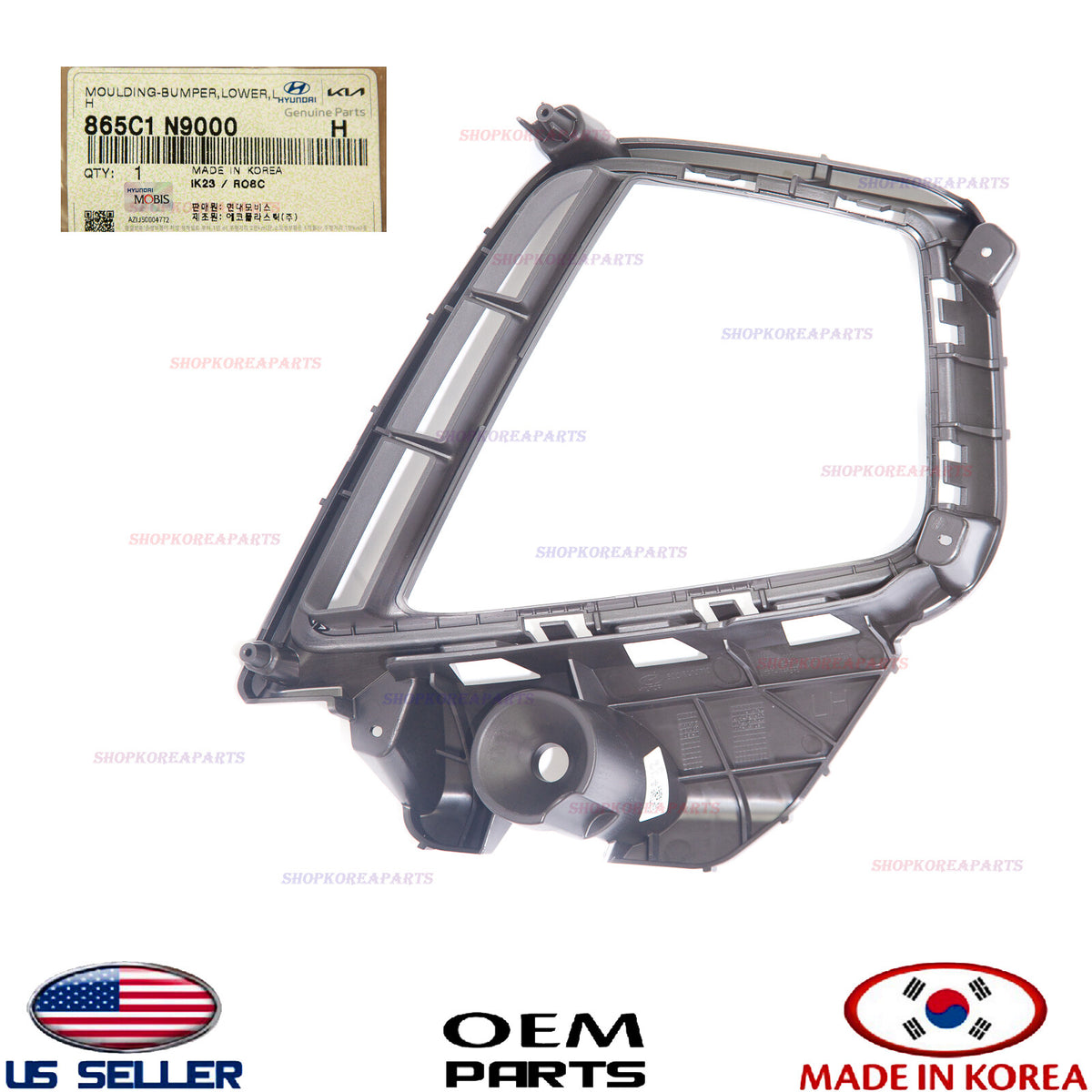 GENUINE Front Bumper Headlight Molding LEFT Driver Side ⭐OEM⭐ Tucson 2022-2024