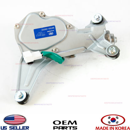 GENUINE Rear Windshield Wiper Motor OEM Hyundai Santa Fe 2007-2012 98710-2B500