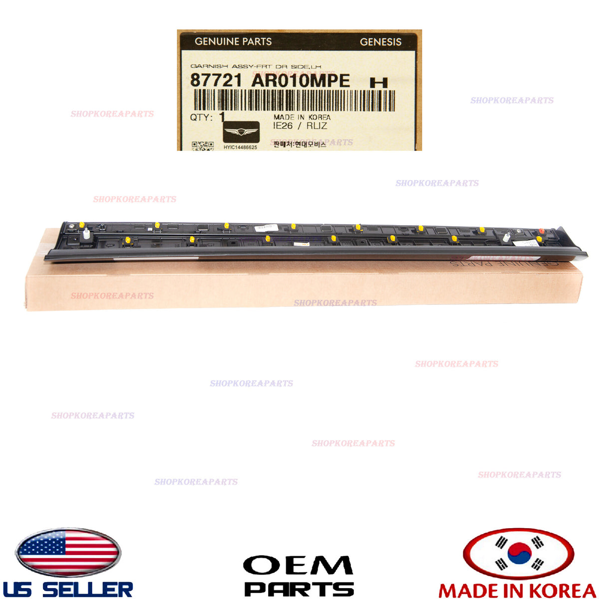 GENUINE Gray Front Door Lower Molding LEFT Driver Side ⭐OEM⭐ GV70 Sport 22-26