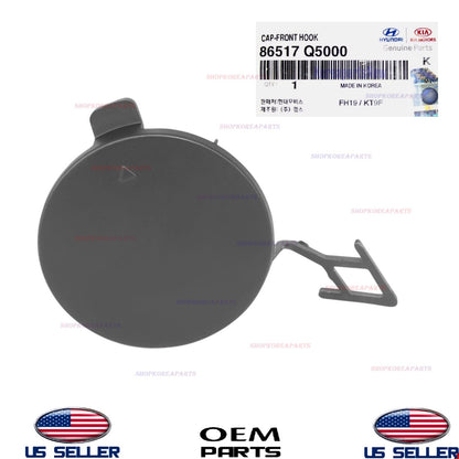 GENUINE OEM Front Bumper Tow Hook Eye Cap 2020-2023 Kia Seltos 86517-Q5000