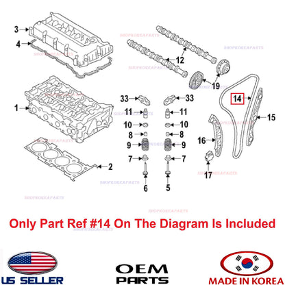 GENUINE Engine Timing Chain ⭐OEM⭐ HYUNDAI KIA 1.8-2.0L *See compatibility