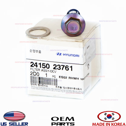 GENUINE OCV Oil Control Valve Filter OEM VARIOUS HYUNDAI KIA 2002-2012