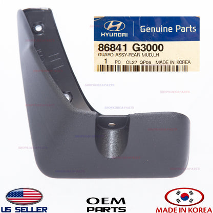 GENUINE Mud Guard Flaps Splash Shield Rear LEFT Driver Side OEM Elantra GT 18-20