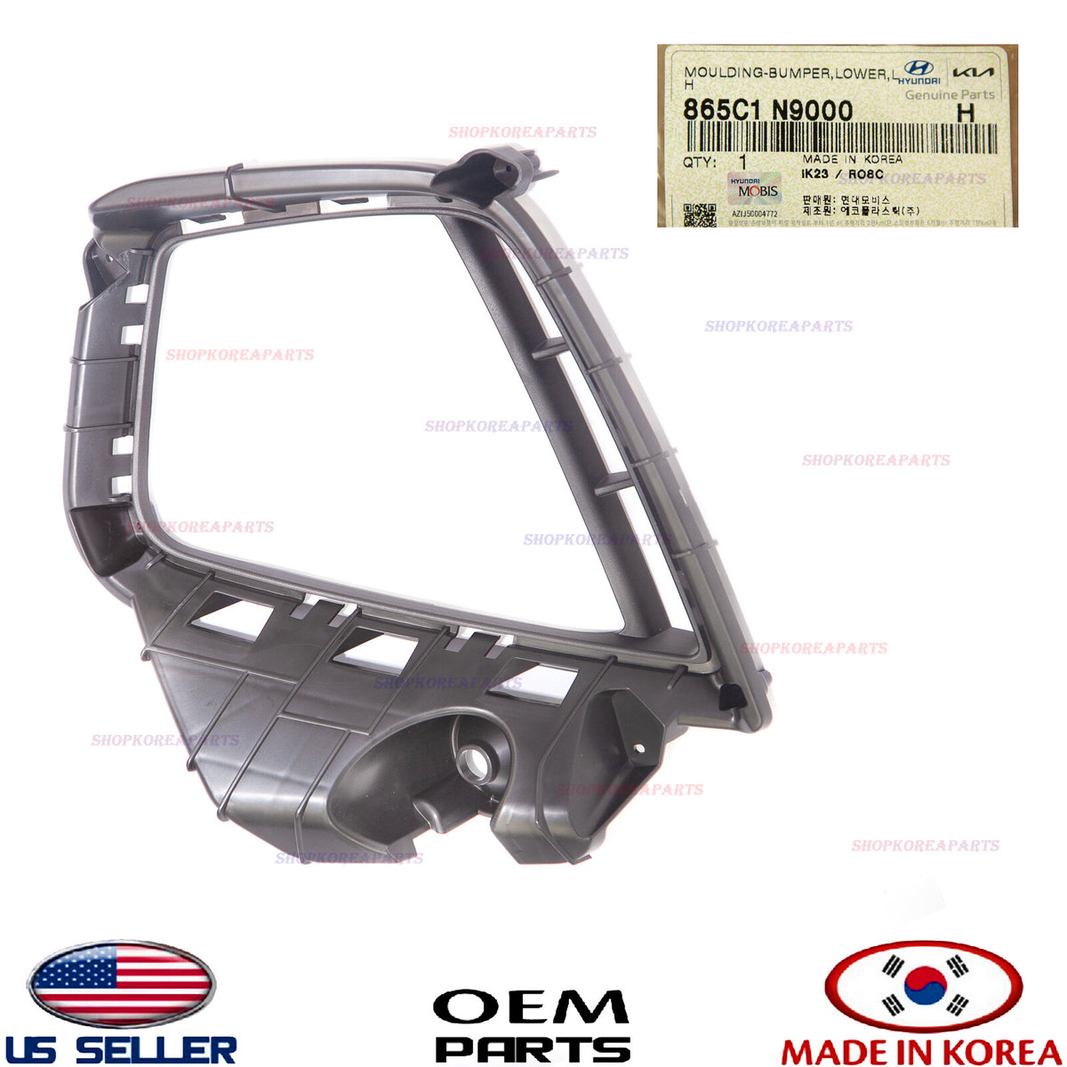GENUINE Front Bumper Headlight Molding LEFT Driver Side ⭐OEM⭐ Tucson 2022-2024