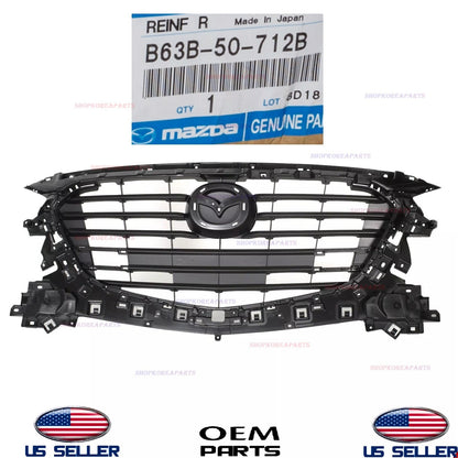 GENUINE OEM Front Center Radiator Grille 2017-2018 Mazda 3 B63B-50-712B