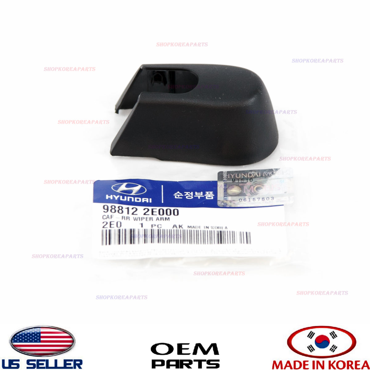 CAP WIPER ARM REAR GENUINE! HYUNDAI TUCSON 2005-2009 988122E000