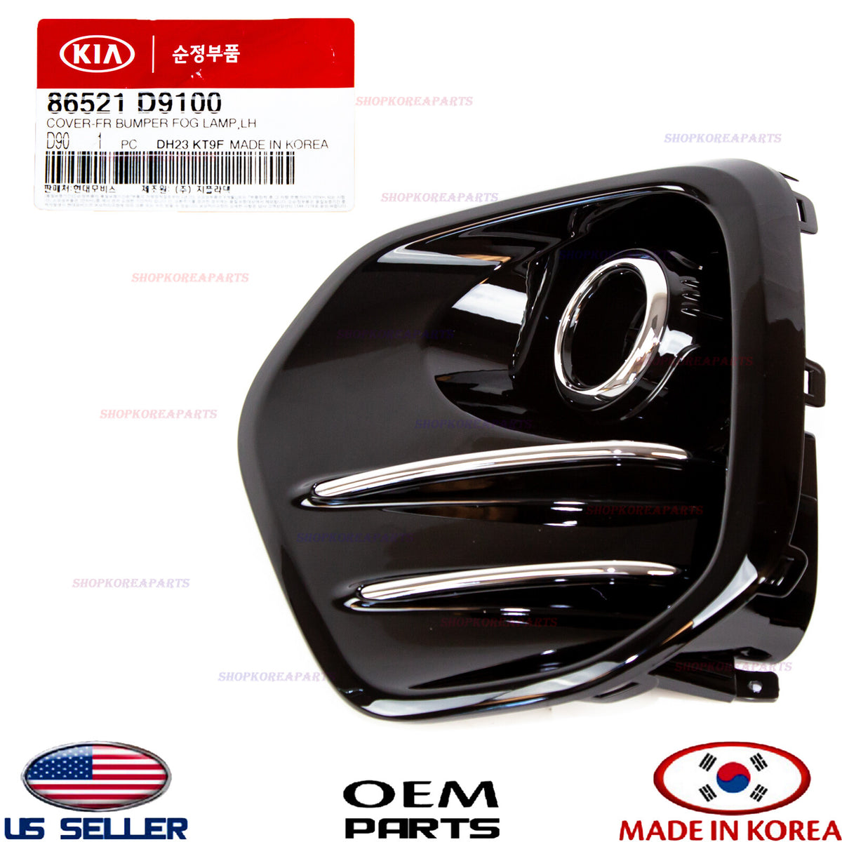 GENUINE Front Bumper Fog Lamp Cap Cover LEFT Driver Side OEM SPORTAGE 2017-2019
