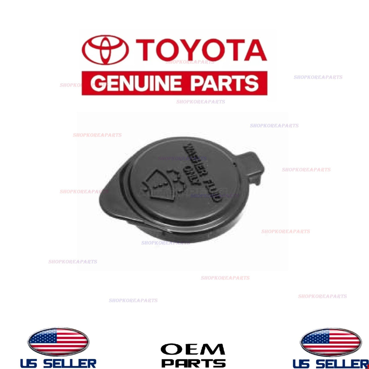 GENUINE Washer Fluid Reservoir Tank Cap Camry FJ Cruiser ES300 85316-12290