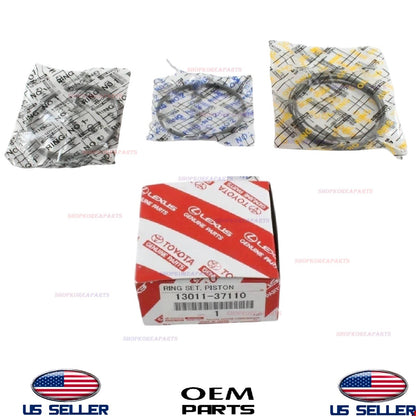GENUINE OEM Piston Ring Set 2010-2015 Toyota Prius Lexus CT200h 1.8L HYBRID