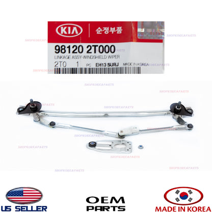 ✅GENUINE✅ Windshield Wiper Linkage ⭐OEM⭐ Kia Optima 2011-2015 98120-2T000