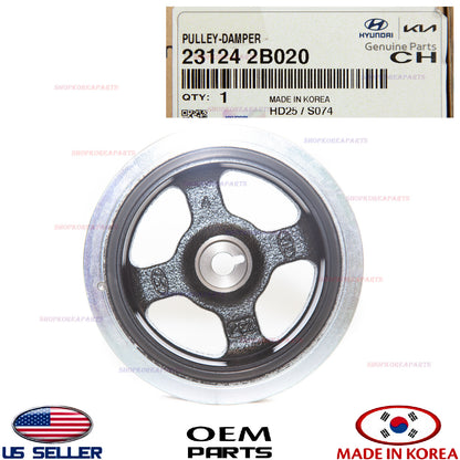 GENUINE Crankshaft Pulley. Vibration Damper⭐ HYUNDAI KIA 1.6L *See compatibility