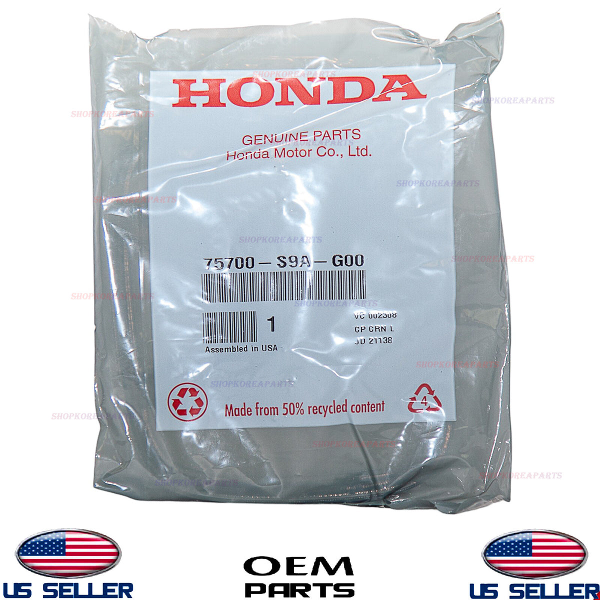 ✅GENUINE✅ Front Grille Emblem OEM Honda 2008-2018 *See Compatibility 75700TA0A00