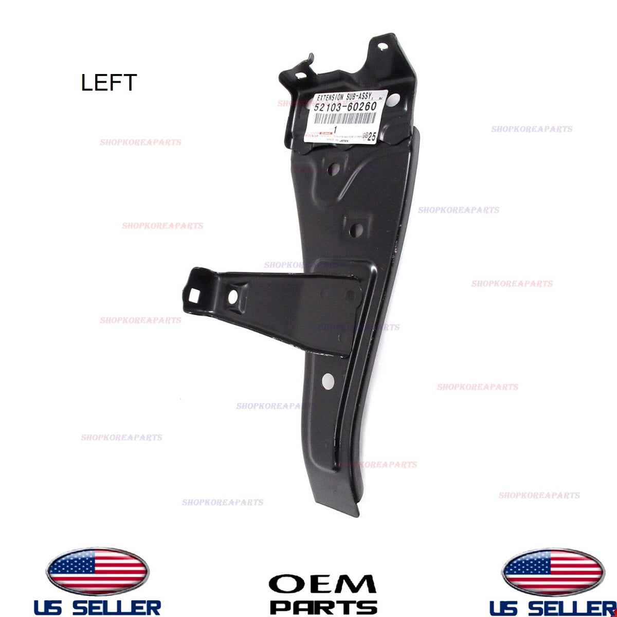 GENUINE OEM Front Bumper Support Bracket LEFT Driver ⭐ 2014-2021 Lexus GX460