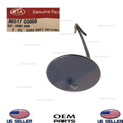GENUINE OEM Front Tow Hook Cover Cap 2017-2019 Kia Niro 86517-G5000