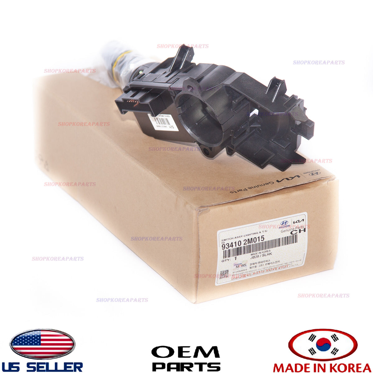 GENUINE Turn Signal & Headlight Arm Switch ⭐OEM⭐ Hyundai Kia *See Compatibility