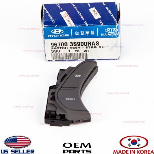 SWITCH ASSY STRG RIGHT GENUINE!!! FOR HYUNDAI SONATA 2011-2014 967003S900RAS