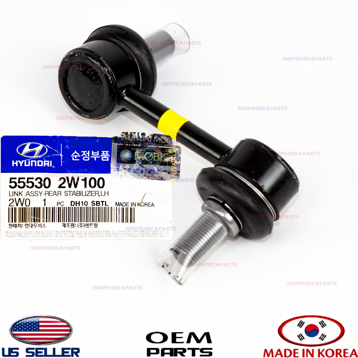 GENUINE Stabilizer Bar Link Rear Left OEM Santa Fe Kia Sorento 4WD 2013-2019