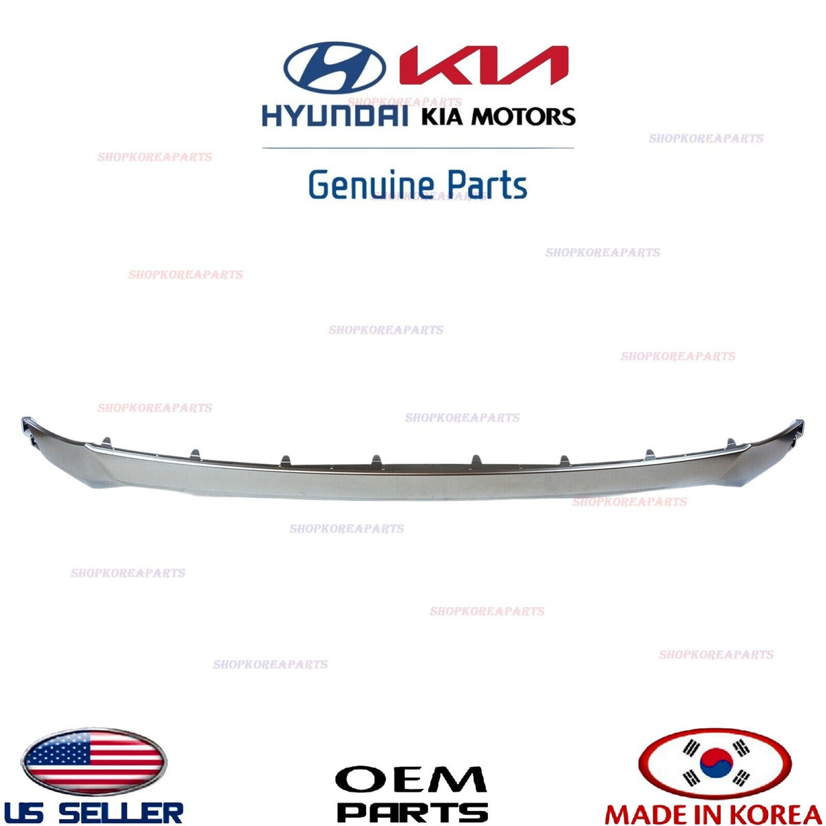GENUINE Grille Molding Trim Front Upper Centr ⭐OEM⭐ HYUNDAI SANTA FE 2019-2020