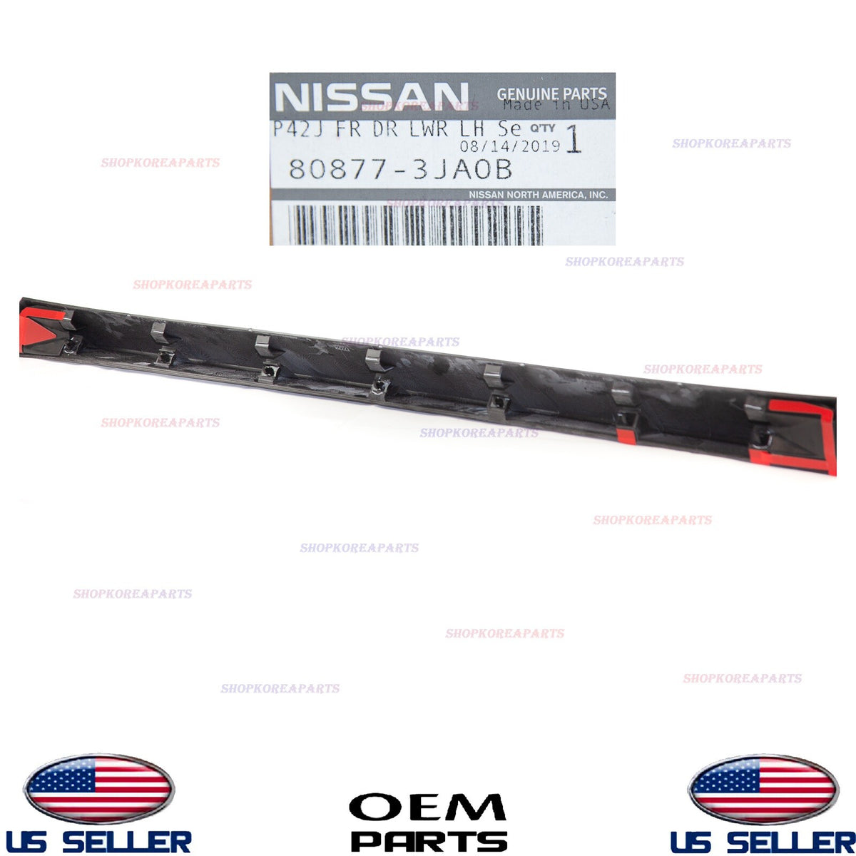 GENUINE Front LEFT Door Lower Moulding Driver Side OEM INFINITI JX35 QX60 13-15