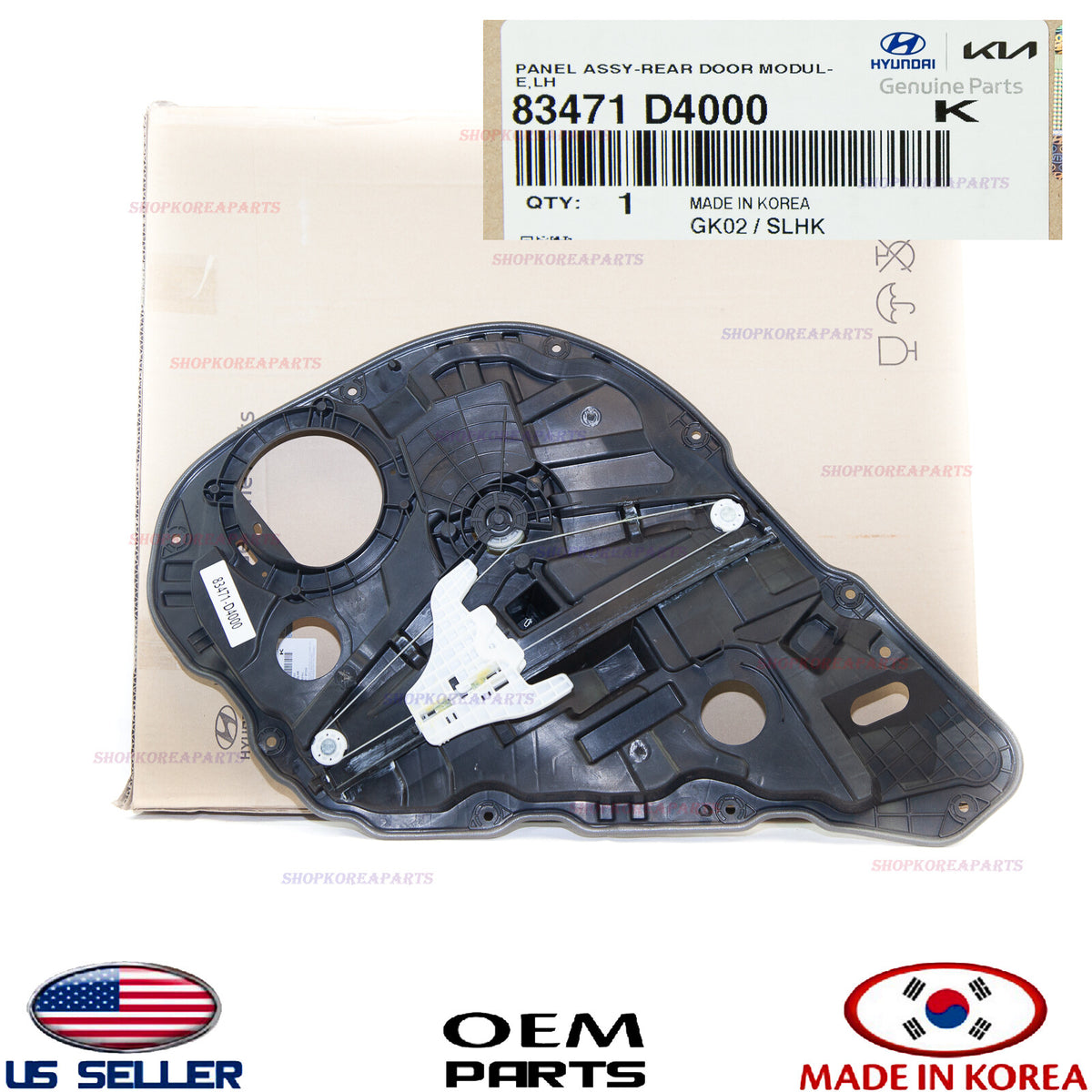GENUINE Power Window Regulator Rear Door Left Driver Side ⭐OEM⭐ OPTIMA 2016-2020