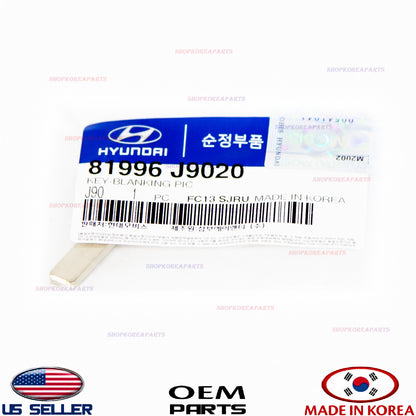 Insert Emergency Key Blade for Smart Keyless Remote ⭐OEM GENUINE⭐KONA 2018-2020