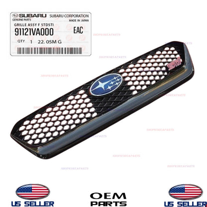 GENUINE OEM Front Radiator Grille Assembly 2014 Subaru WRX STI 91121VA000