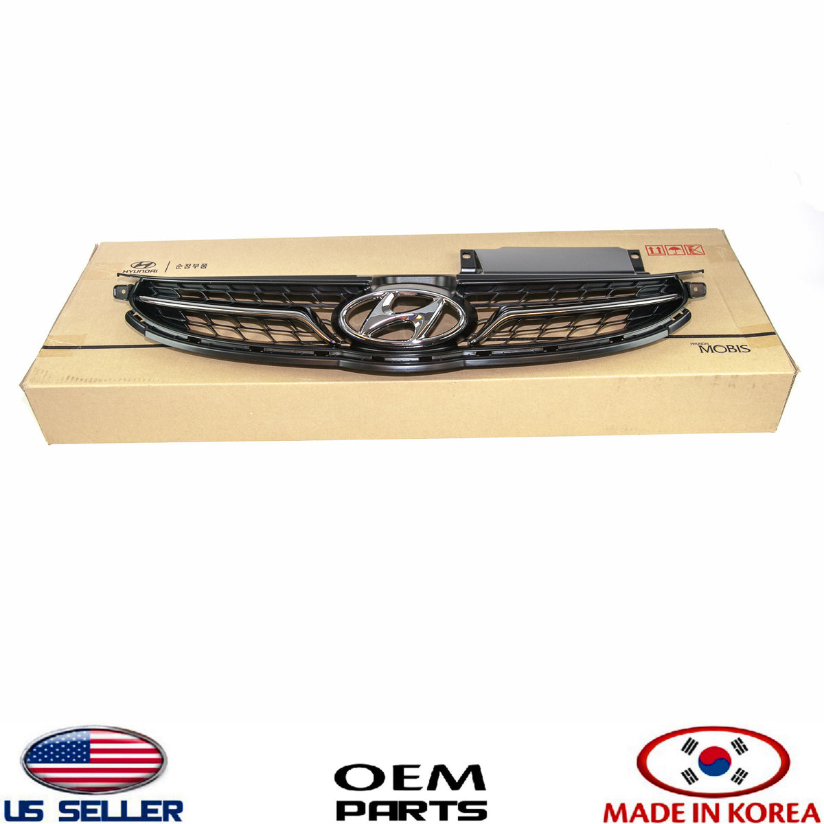 GENUINE Front Bumper Radiator Grille ⭐OEM⭐ Hyundai Elantra 2011-2013 863503X200