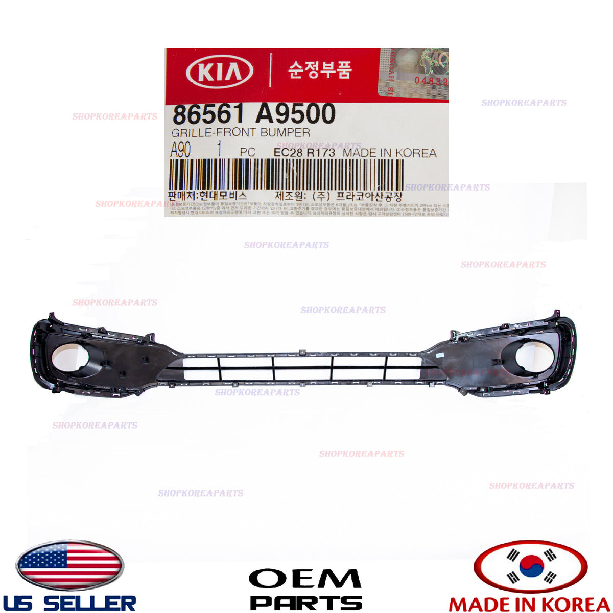LOWER GRILLE FRONT BUMPER GENUINE! KIA SEDONA SLX 2015-2018 86561A9500