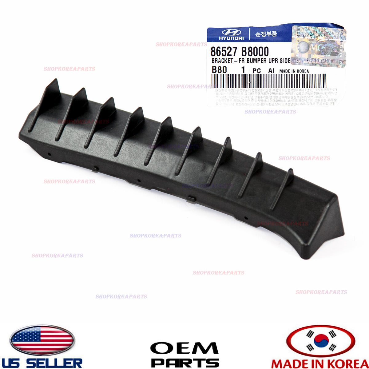 GENUINE Front Bumper Bracket Upper Left Driver Side OEM Santa Fe XL 2013-2016
