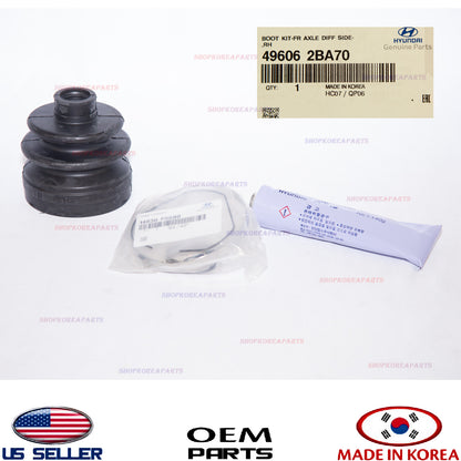 GENUINE Front Drive Shaft Inner Boot Kit RIGHT OEM⭐ Hyundai Santa Fe 49606-2BA70