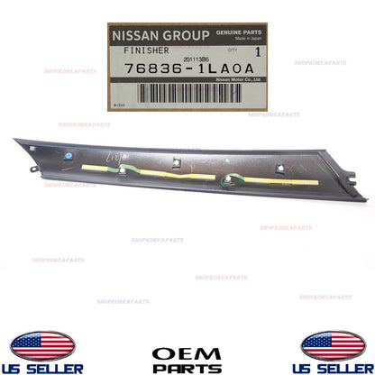 GENUINE Windshield Trim Pillar Molding RIGHT Passenger Side OEM QX56 QX80 Armada