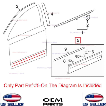 GENUINE Front Door Lower Molding RIGHT Passenger ⭐OEM⭐ Honda CR-V 5dr 2017-2022