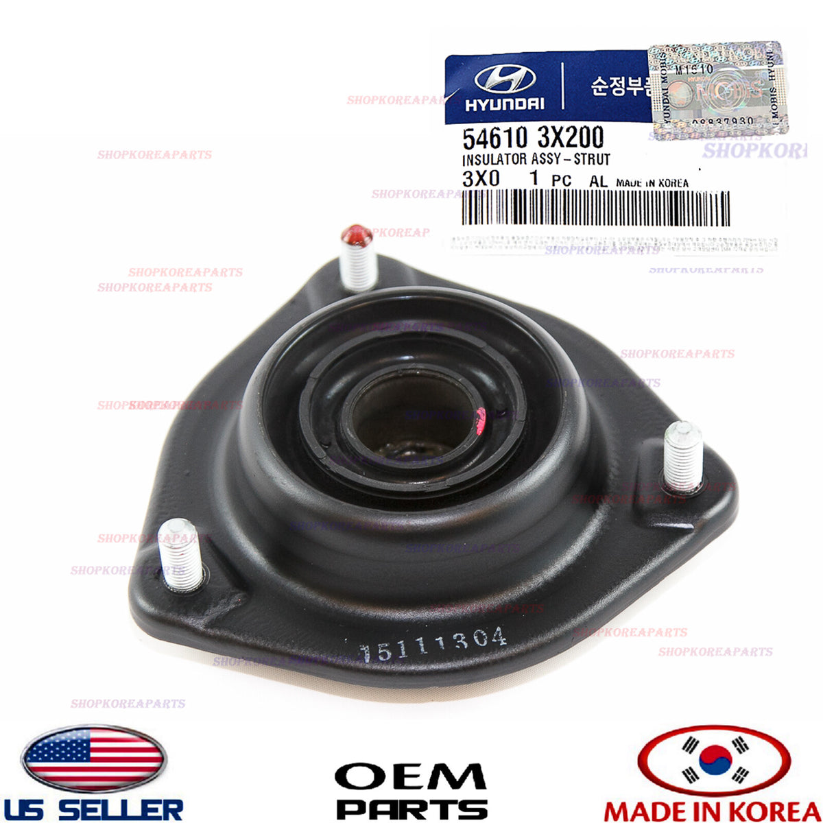 STRUT MOUNT FRONT OEM GENUINE HYUNDAI ELANTRA VELOSTER 2011-2016 546103X200