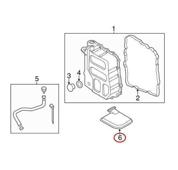 GENUINE Valve Body Transmission Oil Filter ⭐OEM⭐ Sonata Hybrid Optima Hybrid