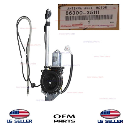 GENUINE OEM Radio Antenna w/ Holder 1996-2002 Toyota 4Runner 86300-35111