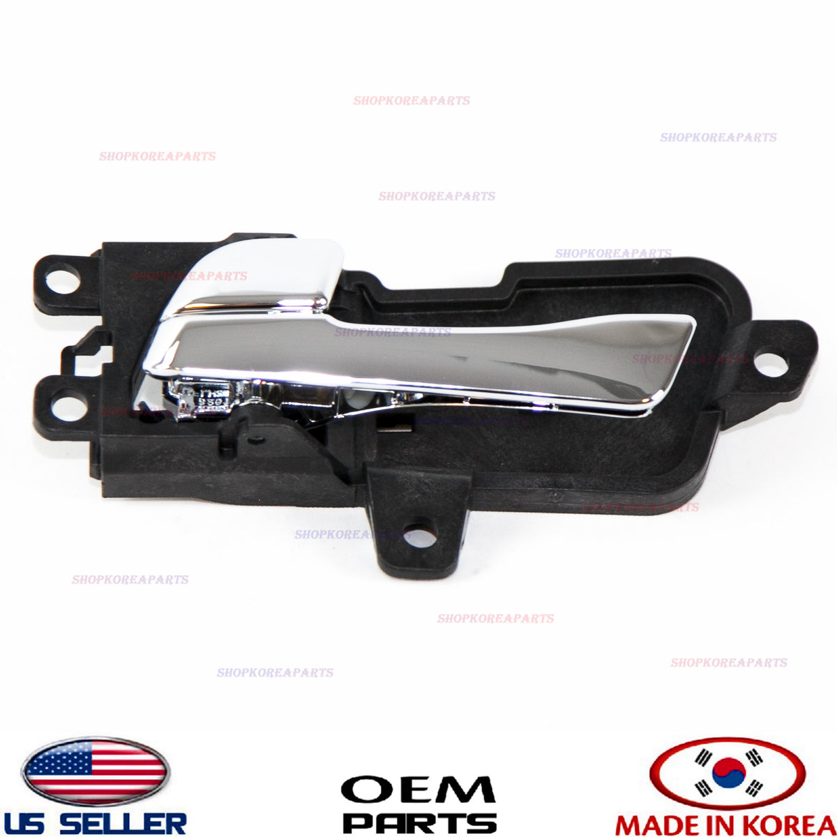 GENUINE Inside FRONT or REAR Door Handle Driver Side Chrome OEM SONATA 2011-2014