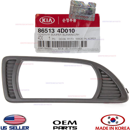 GENUINE OEM Right Passenger Side Fog Light Hole Cover 2007–2014 Kia Sedona