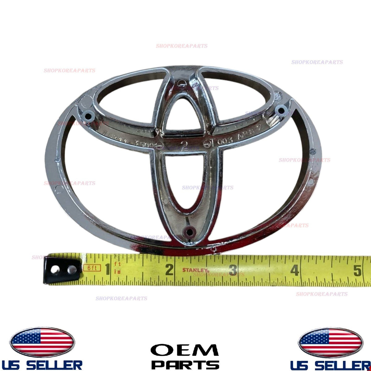GENUINE Front Grille Emblem Logo Symbol OEM Toyota *See Compatiblity 75311-35090