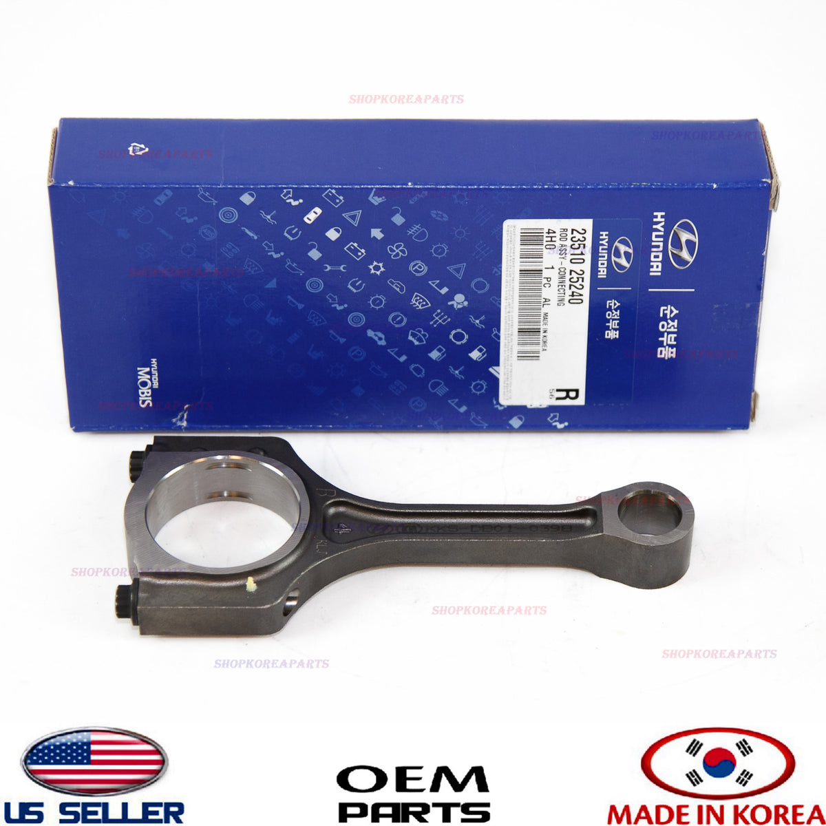 GENUINE Connecting Rod OEM Santa Fe Sonata Tucson Forte Optima Sportage 2.4L