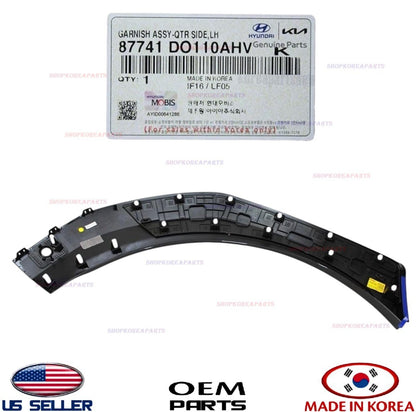 GENUINE Rear Quarter Panel Wheel Molding LEFT PAINTED ⭐OEM⭐ Kia EV9 2024-2026